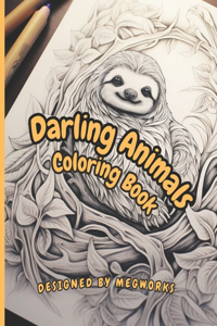 Darling Animals Coloring Book