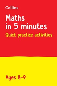 Letts 5-Minute Maths Mastery Age 8-9