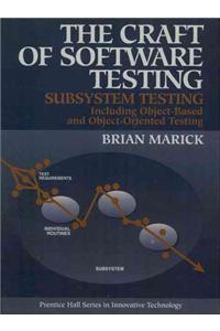 Craft of Software Testing