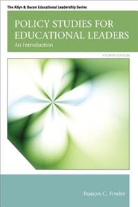 Policy Studies for Educational Leaders