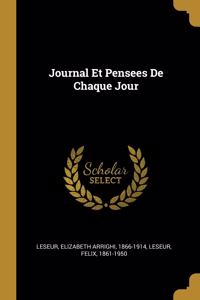 Journal Et Pensees De Chaque Jour