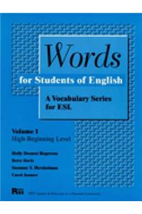 Words for Students of English, Vol. 1