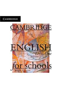 Cambridge English for Schools Level 1 Class Audio CDs (2): Level 1
