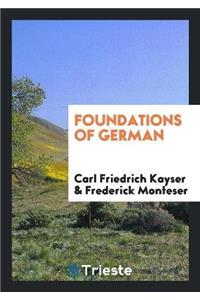 Foundations of German