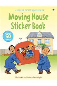 Usborne First Experiences Moving House Sticker Book