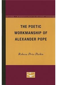 The Poetic Workmanship of Alexander Pope