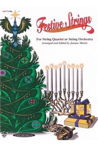 Festive Strings for String Quartet or String Orchestra