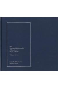The Annotated Bibliography of Canada's Major Authors