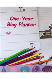 One-Year Blog Planner