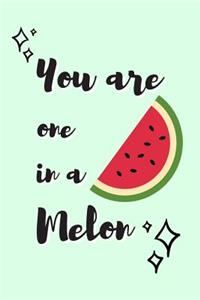 You Are One In a Melon