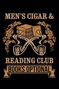 Men's Cigar & Reading Club Books Optional