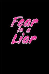 Fear is a liar
