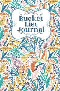 Bucket List Journal