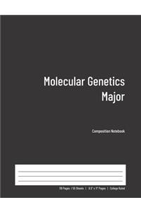 Molecular Genetics Major Composition Notebook