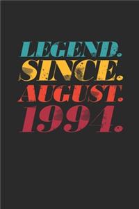 Legend Since August 1994
