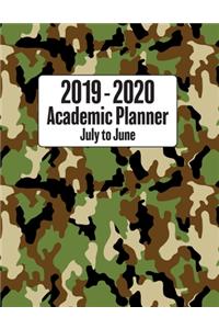 2019 - 2020 Academic Planner July to June