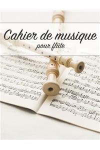 Cahier de Musique Pour Flûte