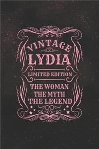 Vintage Lydia Limited Edition the Woman the Myth the Legend