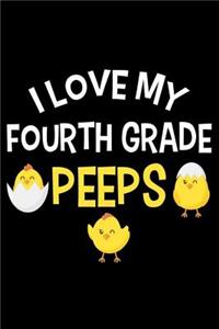 I Love My Fourth Grade Peeps