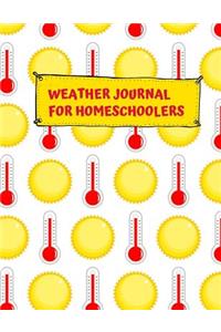 Weather Journal For Homeschoolers