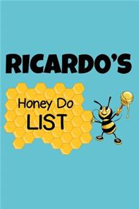 Ricardo's Honey Do List