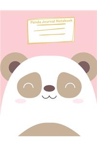 Panda Journal Notebook