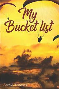 My Bucket List