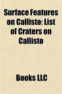 Surface Features on Callisto