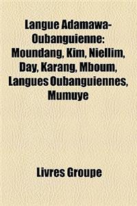 Langue Adamawa-Oubanguienne