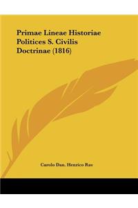 Primae Lineae Historiae Politices S. Civilis Doctrinae (1816)