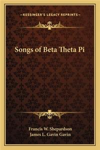 Songs of Beta Theta Pi