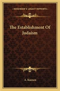 Establishment of Judaism