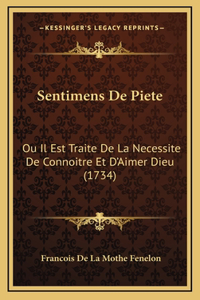 Sentimens De Piete