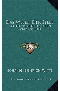 Das Wesen Der Seele