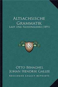 Altsachsische Grammatik
