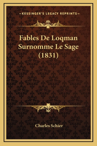 Fables De Loqman Surnomme Le Sage (1831)