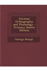 German Orthography and Phonology