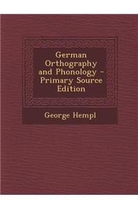 German Orthography and Phonology