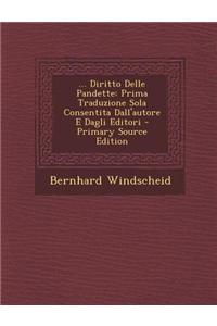 ... Diritto Delle Pandette