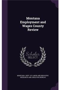 Montana Employment and Wages County Review