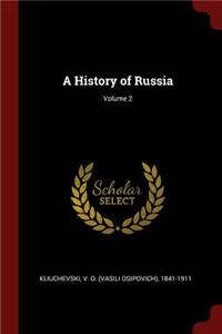 A History of Russia; Volume 2