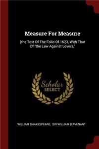 Measure for Measure