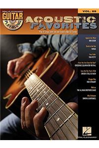 Acoustic Favorites: Guitar Play-Along Volume 69