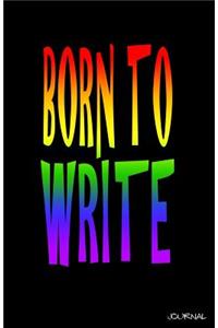 Born to Write Journal