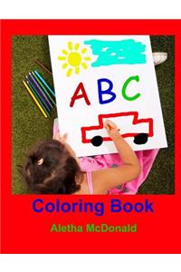 A B C Coloring Book