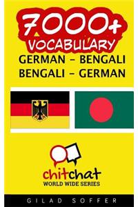 7000+ German - Bengali Bengali - German Vocabulary