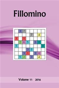 Fillomino: Volume 11 2016