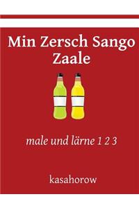 Min Zersch Sango Zaale: male und lärne 1 2 3