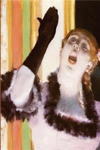 ''Singer With a Glove'' by Edgar Degas - 1878