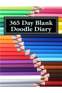 365 Day Blank Doodle Diary